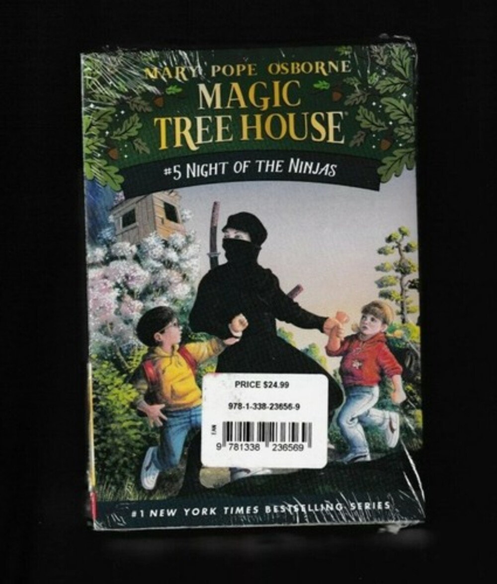 5 MAGIC TREEHOUSE BOOKS -#1-5 SEALED NEW!